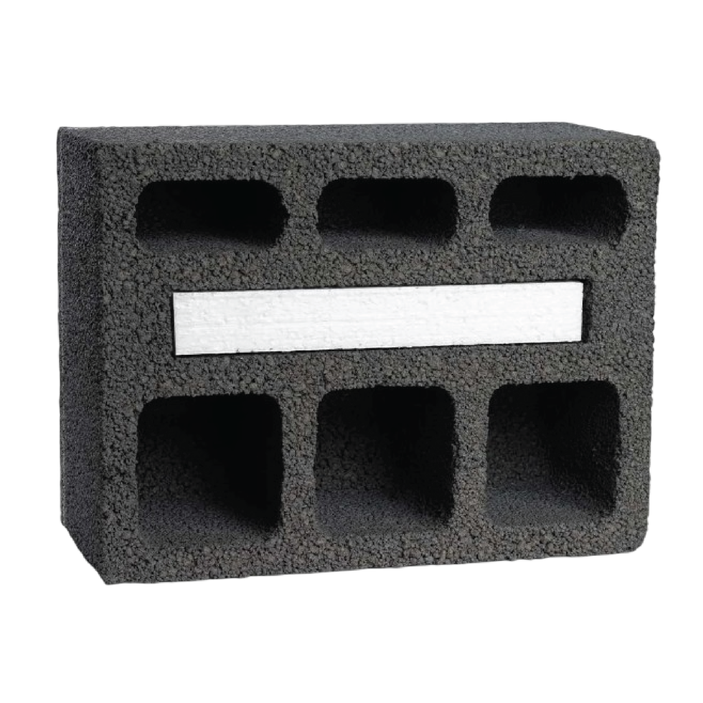 Volcanic Block White Slide 302040